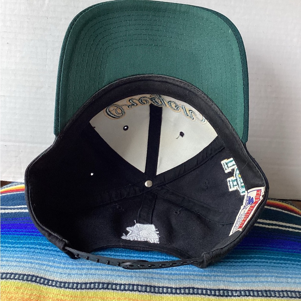 Vintage Starter University of Oregon SnapBack script Hat 80% wool the natural - Picture 11 of 13